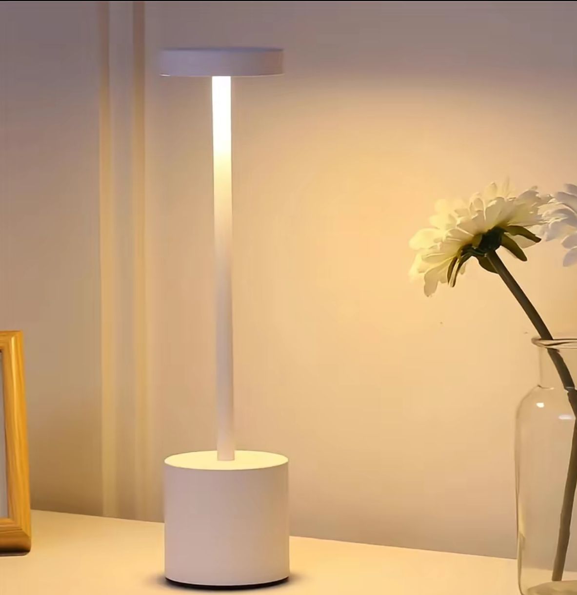Lumora Glow — Rechargeable LED Touch Table Lamp for Bedroom, Desk & Bedside