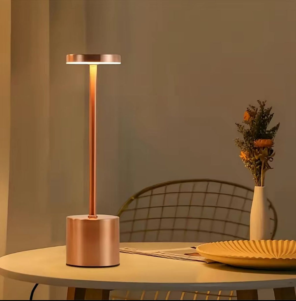 Lumora Glow — Rechargeable LED Touch Table Lamp for Bedroom, Desk & Bedside