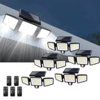 Lumora Solar Wall Light — Waterproof Outdoor LED Lamp for Garden, Patio & Yard