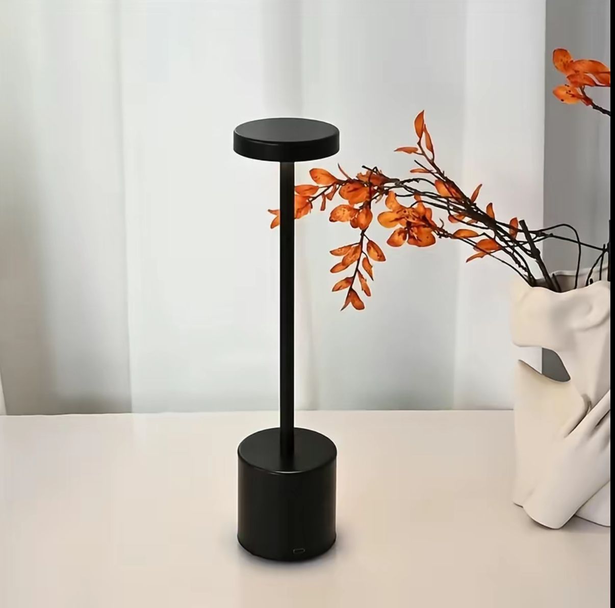 Lumora Glow — Rechargeable LED Touch Table Lamp for Bedroom, Desk & Bedside