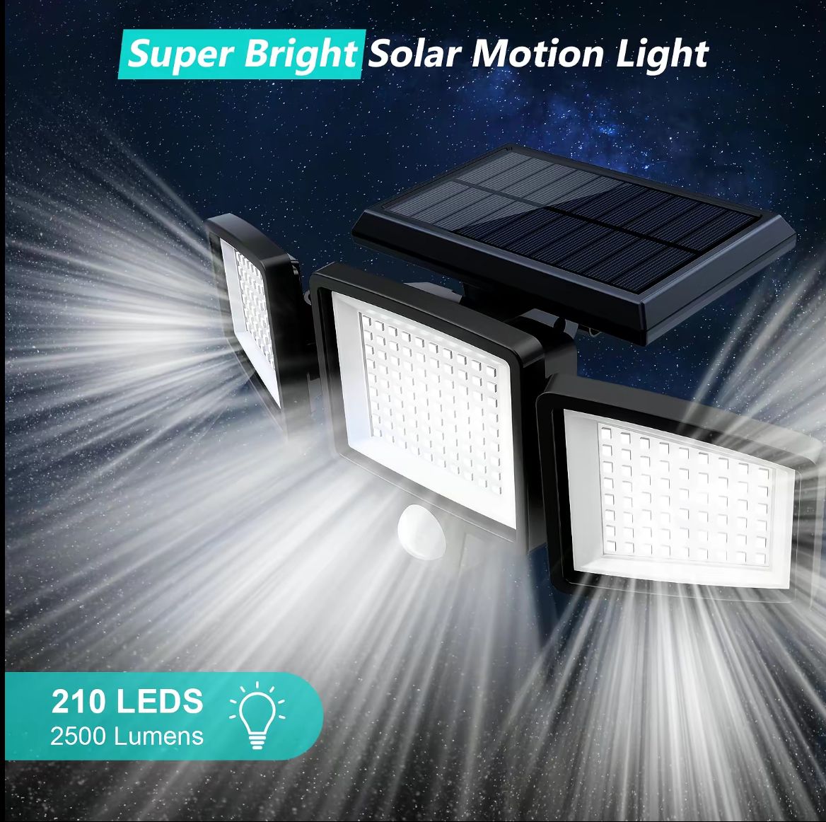 Lumora Solar Wall Light — Waterproof Outdoor LED Lamp for Garden, Patio & Yard